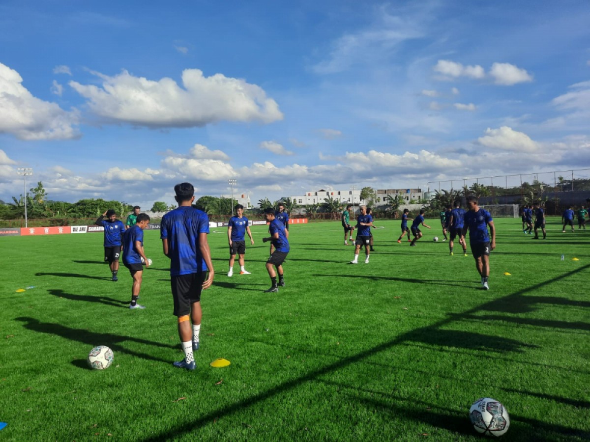Kesiapan Menuju Putaran Kedua Liga 1, Tim Borneo FC Latihan Perdana 2023