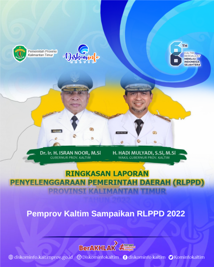 Pemprov Kaltim Sampaikan RLPPD 2022 