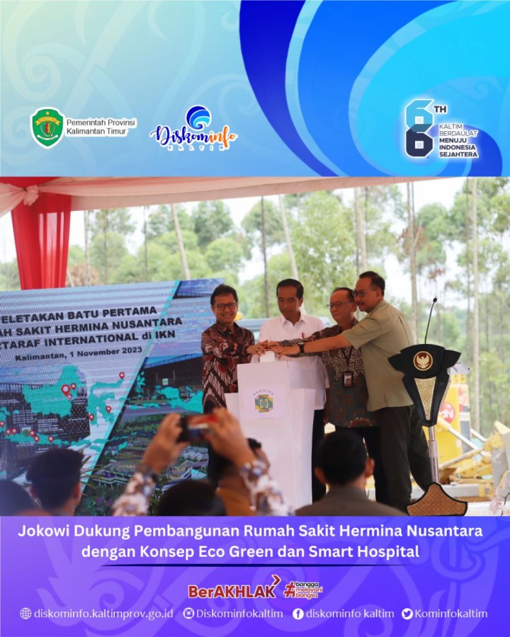 Jokowi Dukung Pembangunan Rumah Sakit Hermina Nusantara dengan Konsep Eco Green dan Smart Hospital