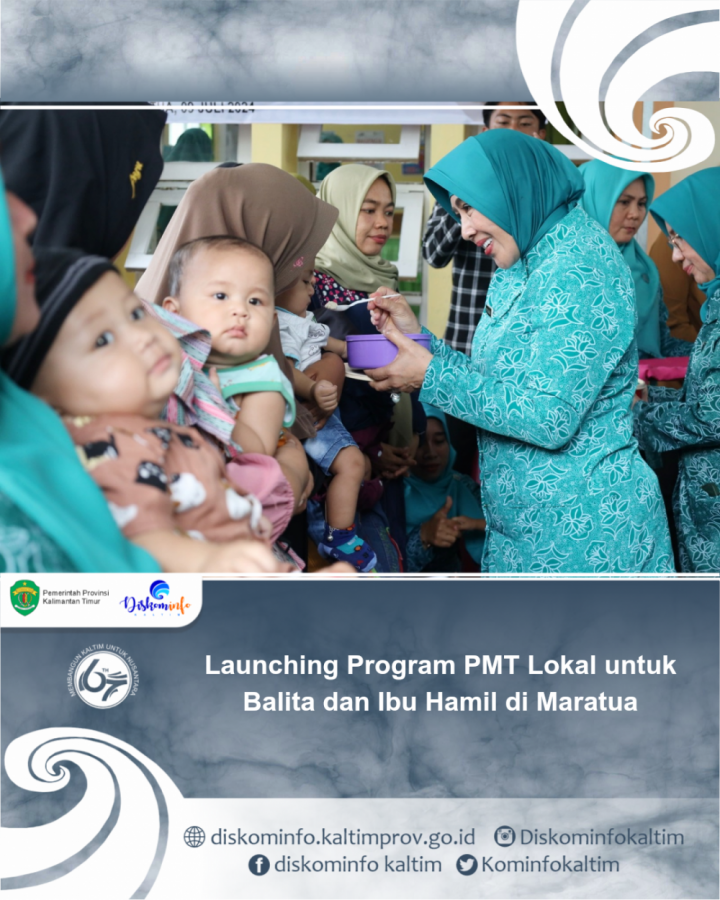 Launching Program PMT Lokal untuk Balita dan Ibu Hamil di Maratua