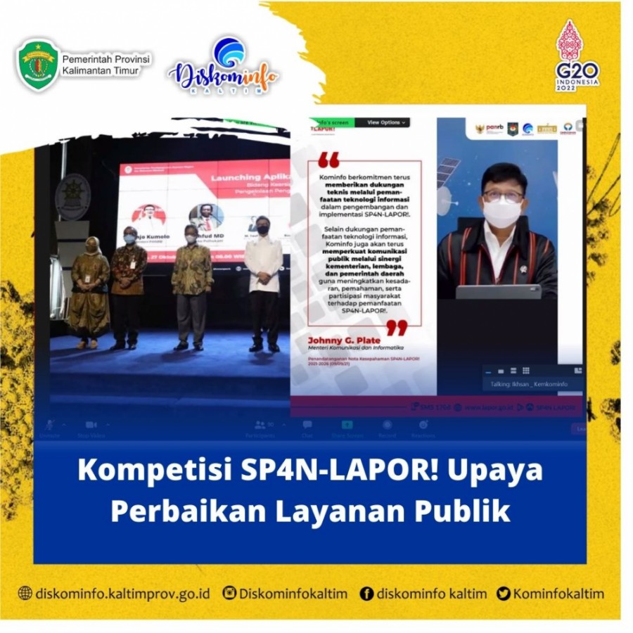 Kompetisi SP4N-LAPOR! Upaya Perbaikan Layanan Publik