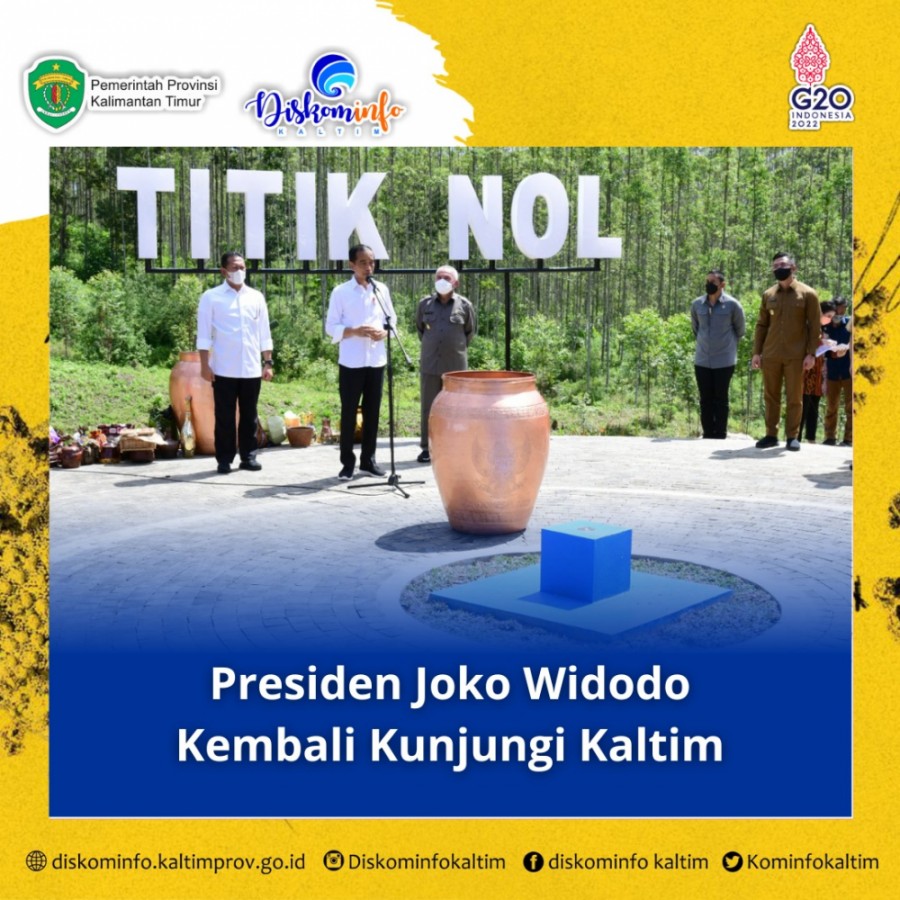 Presiden Joko Widodo Kembali Kunjungi Kaltim
