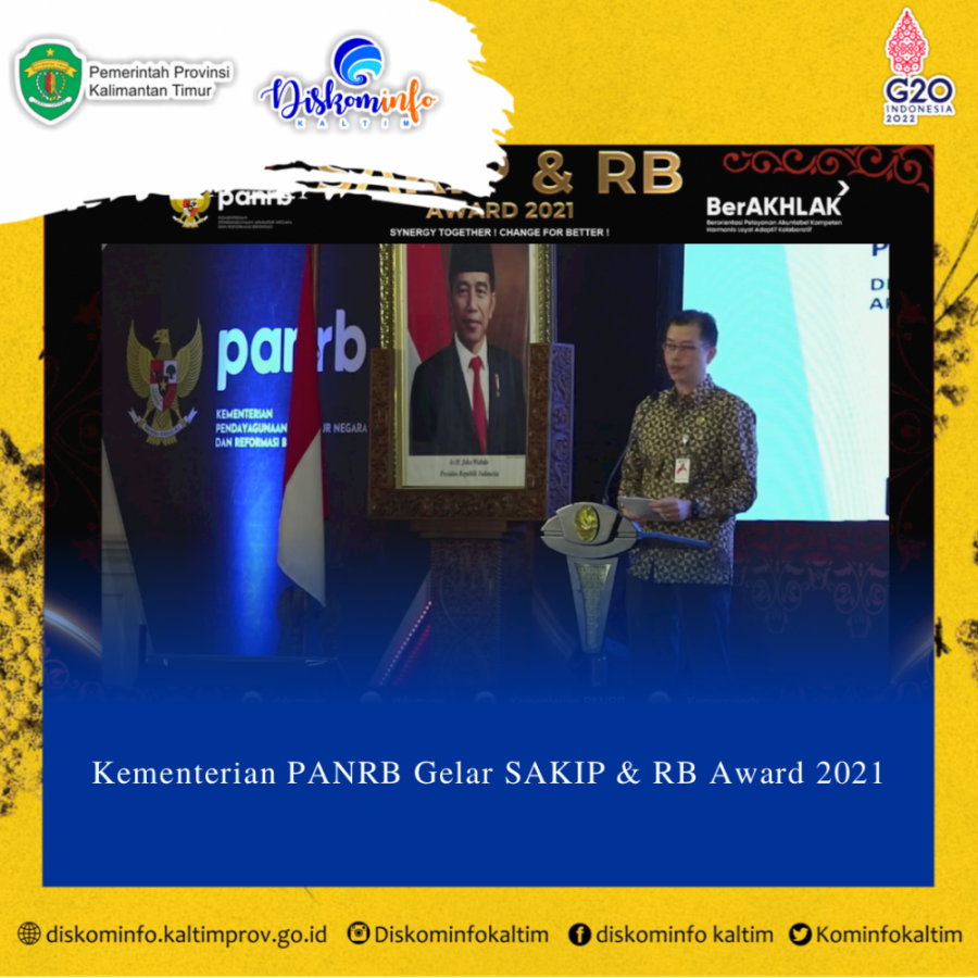Kementerian PANRB Gelar SAKIP & RB Award 2021