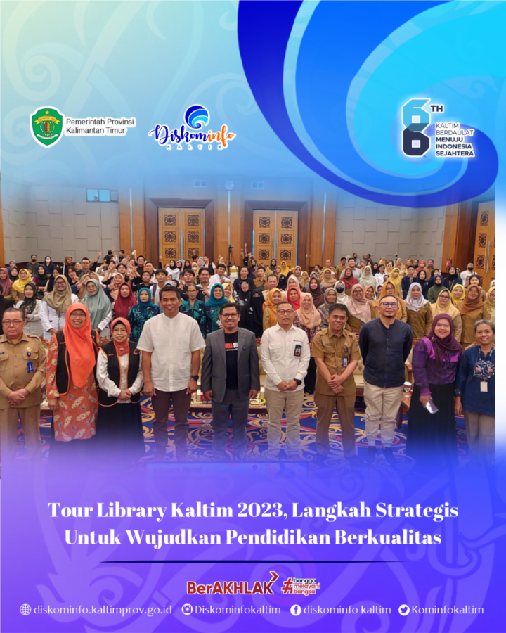 Tour Library Kaltim 2023, Langkah Strategis Untuk Wujudkan Pendidikan Berkualitas