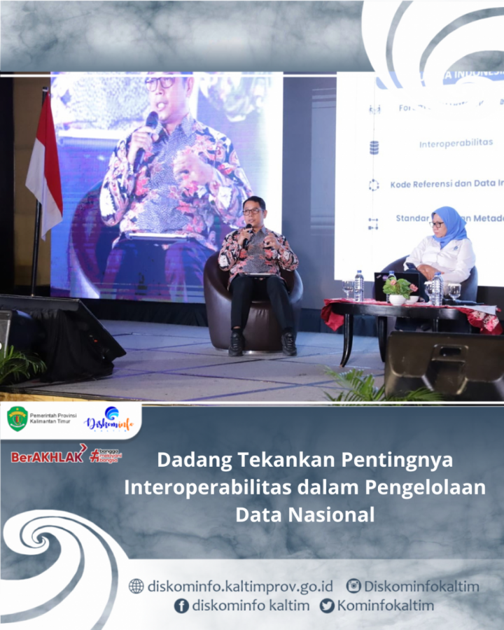 Dadang Tekankan Pentingnya Interoperabilitas dalam Pengelolaan Data Nasional