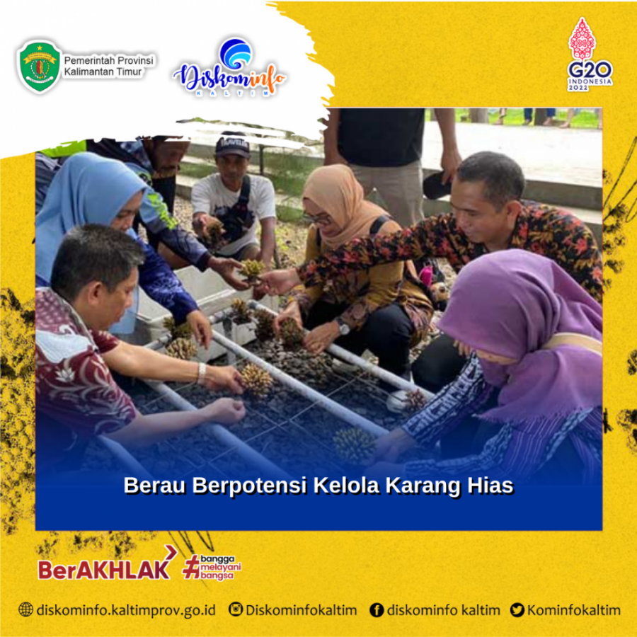 Berau Berpotensi Kelola Karang Hias