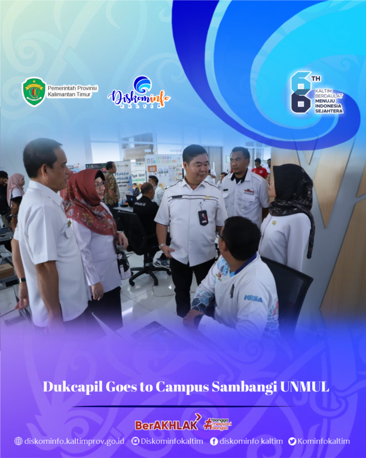Dukcapil Goes to Campus Sambangi UNMUL