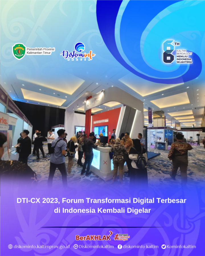 DTI-CX 2023, Forum Transformasi Digital Terbesar di Indonesia Kembali Digelar