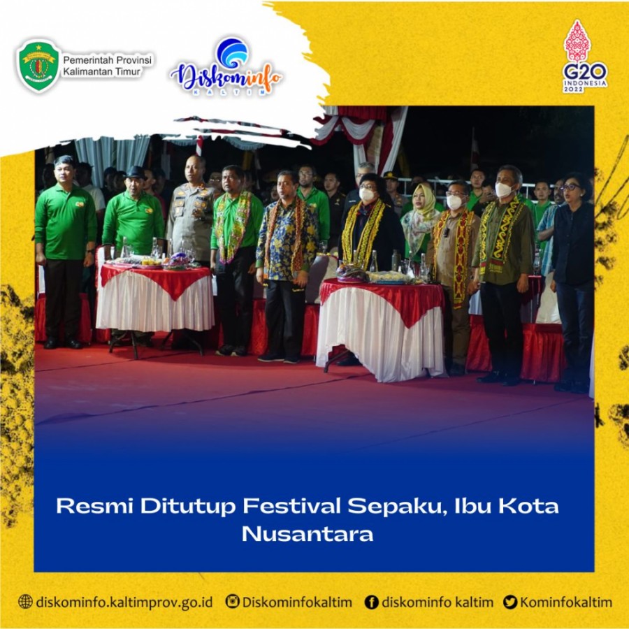 Resmi Ditutup Festival Sepaku, Ibu Kota Nusantara
