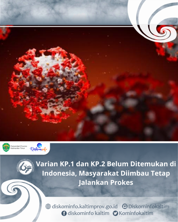 Varian KP.1 dan KP.2 Belum Ditemukan di Indonesia, Masyarakat Diimbau Tetap Jalankan Prokes