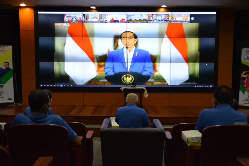 Jokowi : Prestasi Harus Terus Ditingkatkan