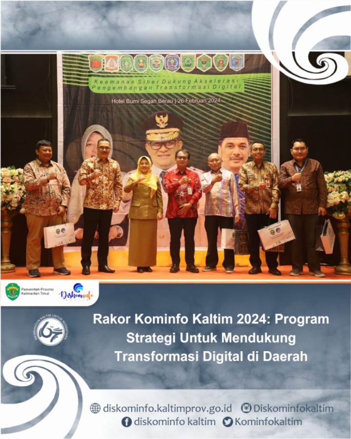 Rakor Kominfo Kaltim 2024: Program Strategi Untuk Mendukung Transformasi Digital di Daerah