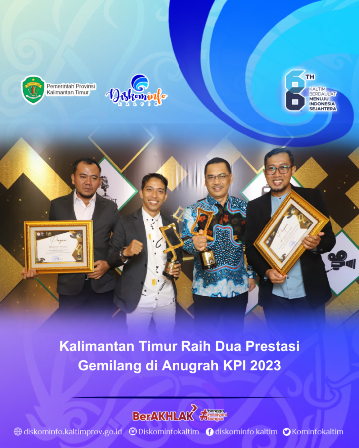 Kalimantan Timur Raih Dua Prestasi Gemilang di Anugrah KPI 2023