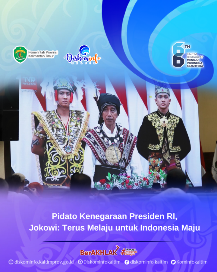 Pidato Kenegaraan Presiden RI, Jokowi: Terus Melaju untuk Indonesia Maju