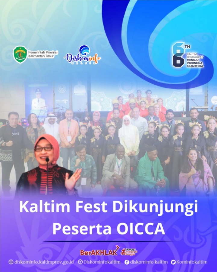 Kaltim Fest Dikunjungi Peserta OICCA