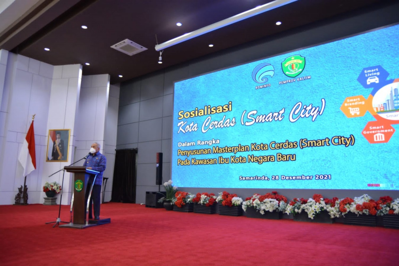 Gubernur Kaltim Mulakan Sosialisasi Smart City dan FGD Kawasan IKN Baru