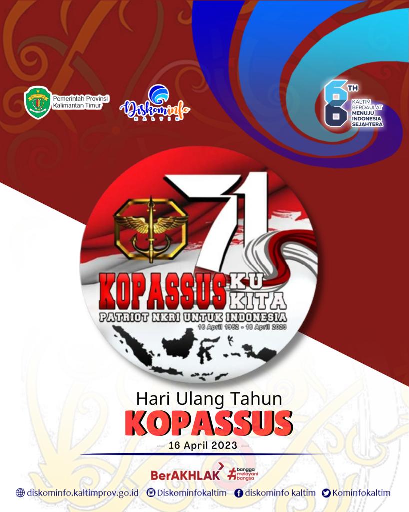 Dirgahayu Ke 71 Kopassus Republik Indonesia Tahun 2023!