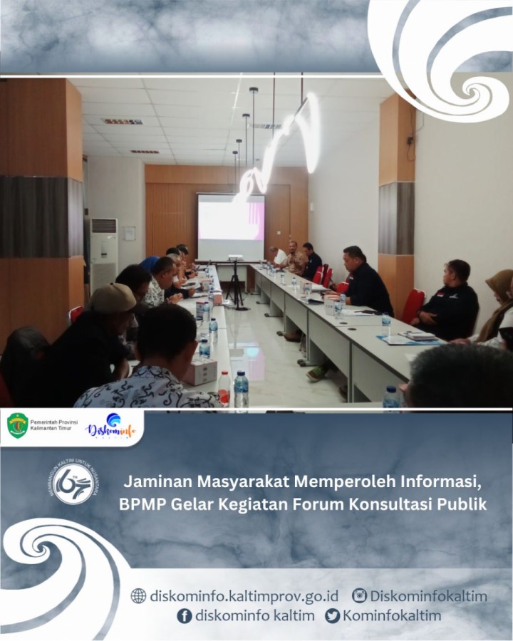 Jaminan Masyarakat Memperoleh Informasi, BPMP Gelar Kegiatan Forum Konsultasi Publik