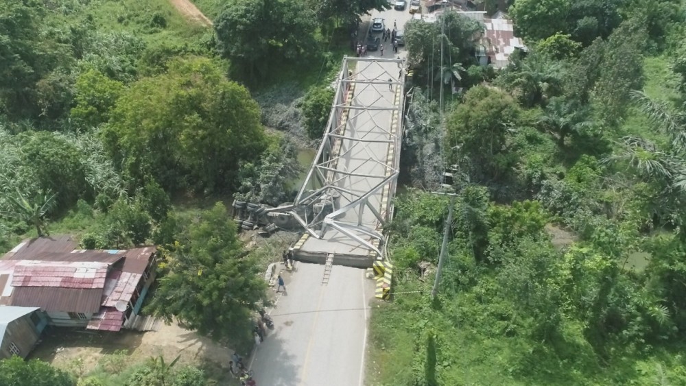 Jembatan Busui Ambruk, Pemkab Paser Siapkan Jalur Alternatif Trans Kaltim-Kalsel Lewat Hauling