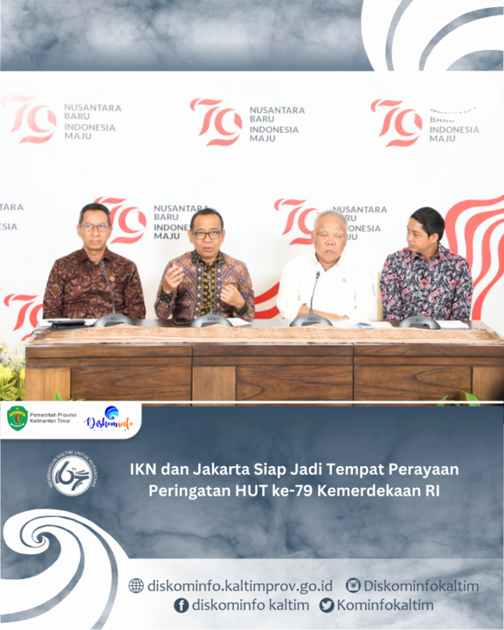 IKN dan Jakarta Siap Jadi Tempat Perayaan Peringatan HUT ke-79 Kemerdekaan RI