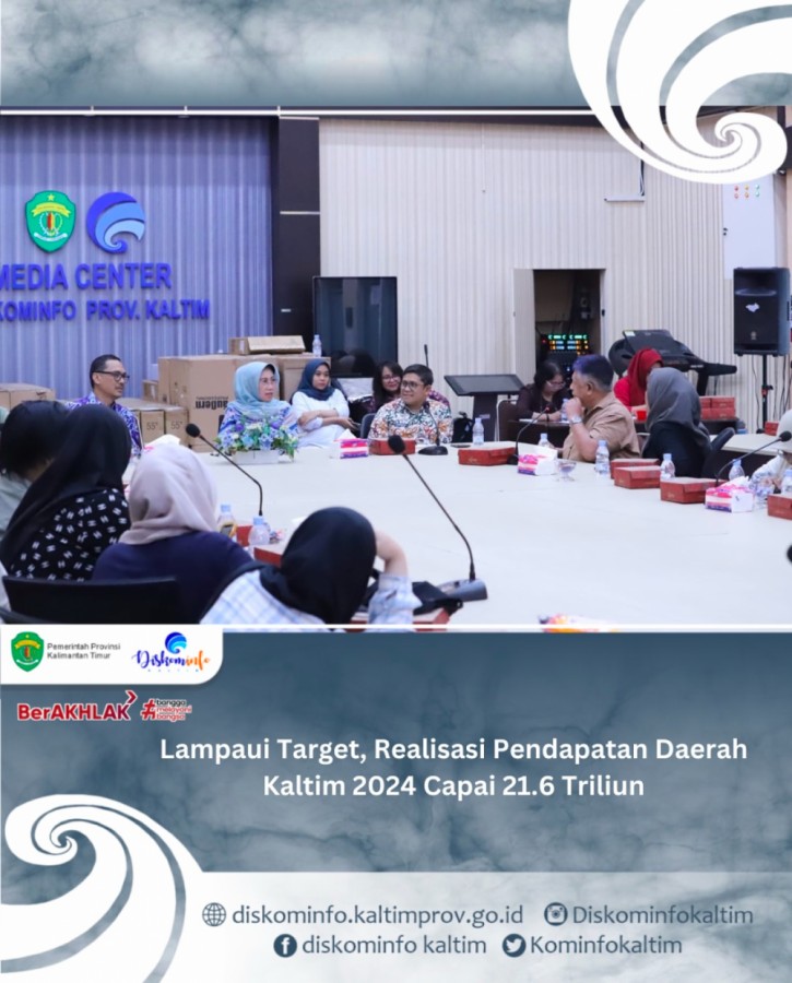 Lampaui Target, Realisasi Pendapatan Daerah Kaltim 2024 Capai Rp21.6 Triliun