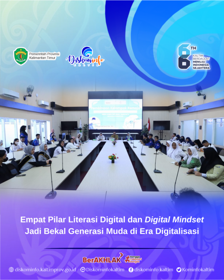 Empat Pilar Literasi Digital dan Digital Mindset Jadi Bekal Generasi Muda di Era Digitalisasi