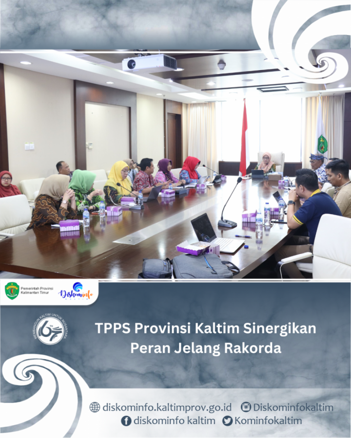 TPPS Provinsi Kaltim Sinergikan Peran Jelang Rakorda