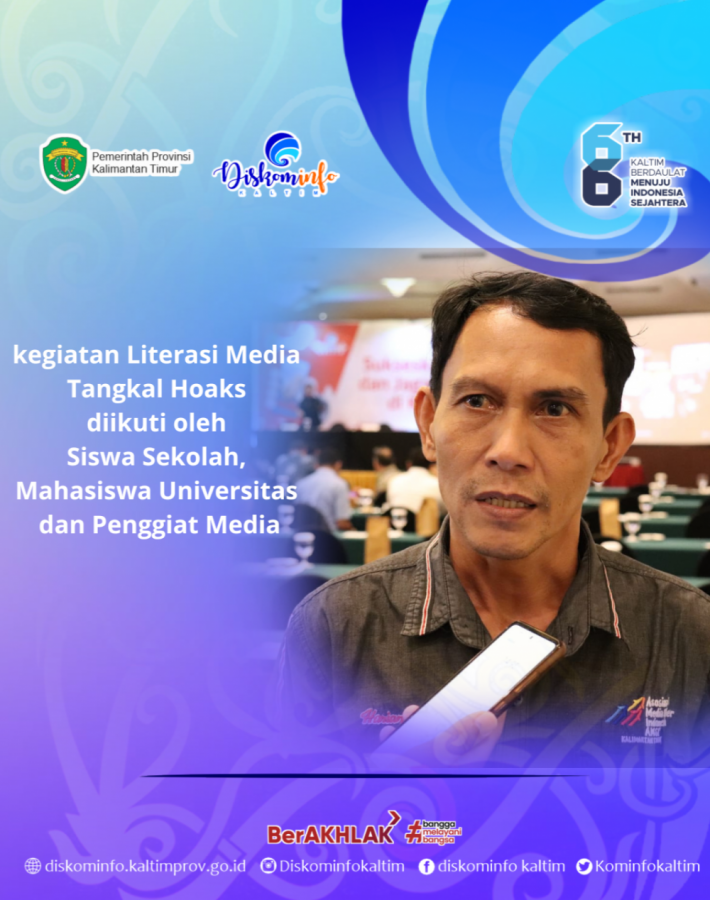 Literasi Media Tangkal Hoaks diikuti oleh Siswa Sekolah, Mahasiswa Universitas dan Penggiat Media