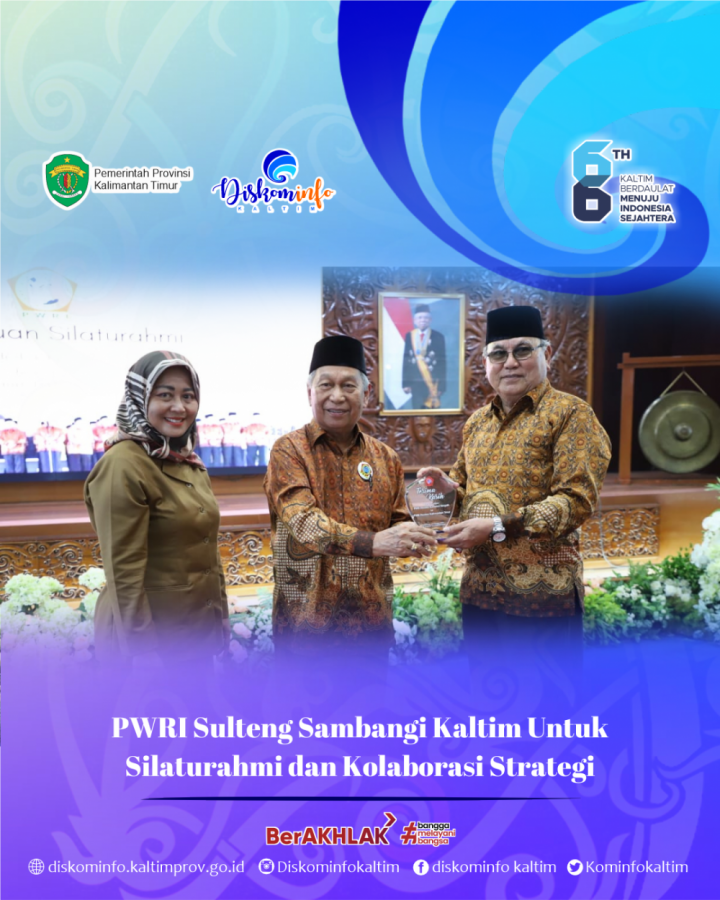 PWRI Sulteng Sambangi Kaltim Untuk Silaturahmi dan Kolaborasi Strategi