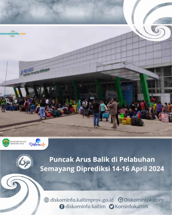 Puncak Arus Balik di Pelabuhan Semayang Diprediksi 14-16 April 2024