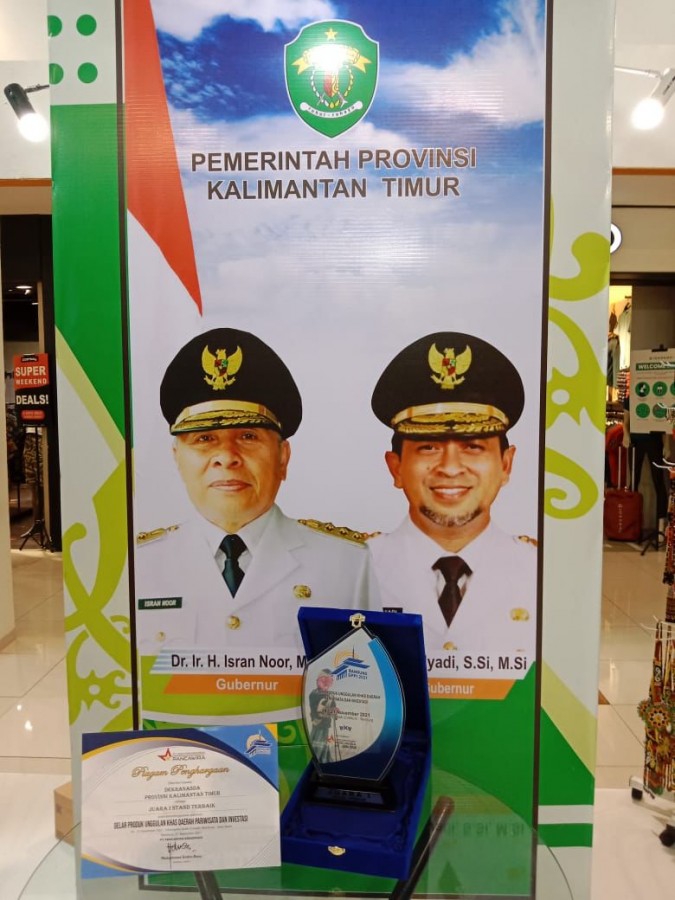 Dekranasda Kaltim Jadi Yang Terbaik di Expo GPPI Bandung