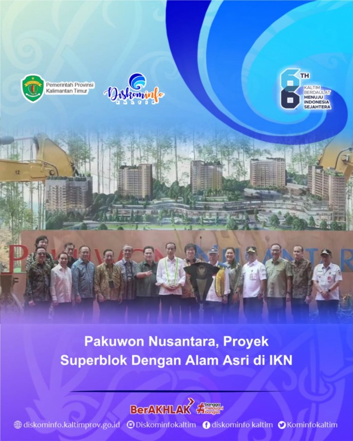 Pakuwon Nusantara, Proyek Superblok Modern Dengan Alam Asri di IKN