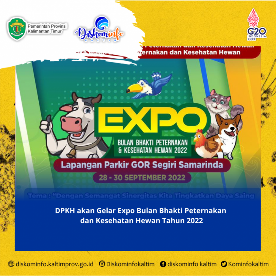 DPKH akan Gelar Expo Bulan Bhakti Peternakan dan Kesehatan Hewan Tahun 2022