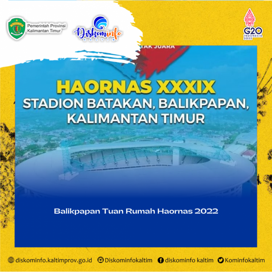 Balikpapan Tuan Rumah Haornas 2022