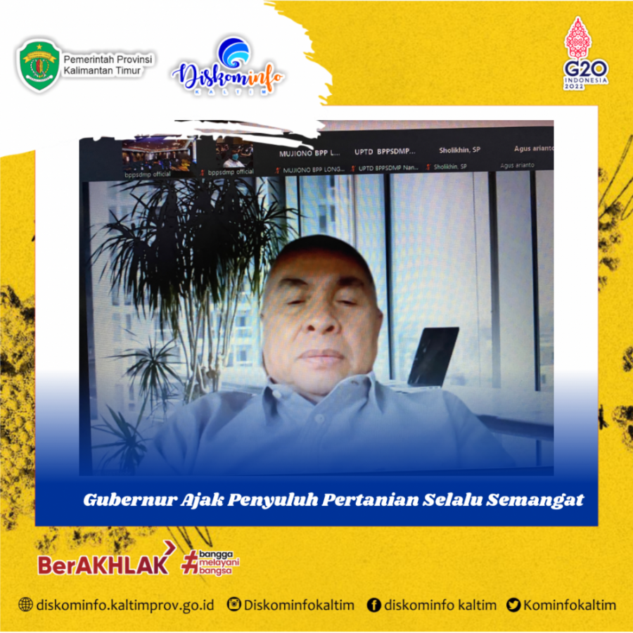 Gubernur Ajak Penyuluh Pertanian Selalu Semangat