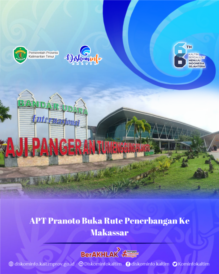 APT Pranoto Buka Rute Penerbangan Ke Makassar