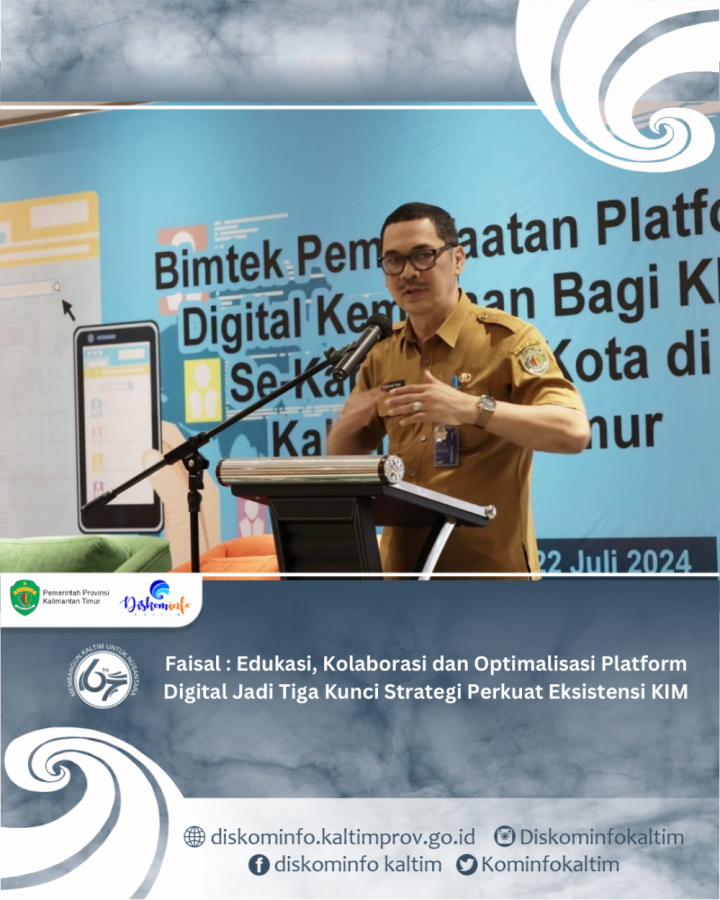 Faisal : Edukasi, Kolaborasi dan Optimalisasi Platform Digital Jadi Tiga Kunci Strategi Perkuat Eksistensi KIM