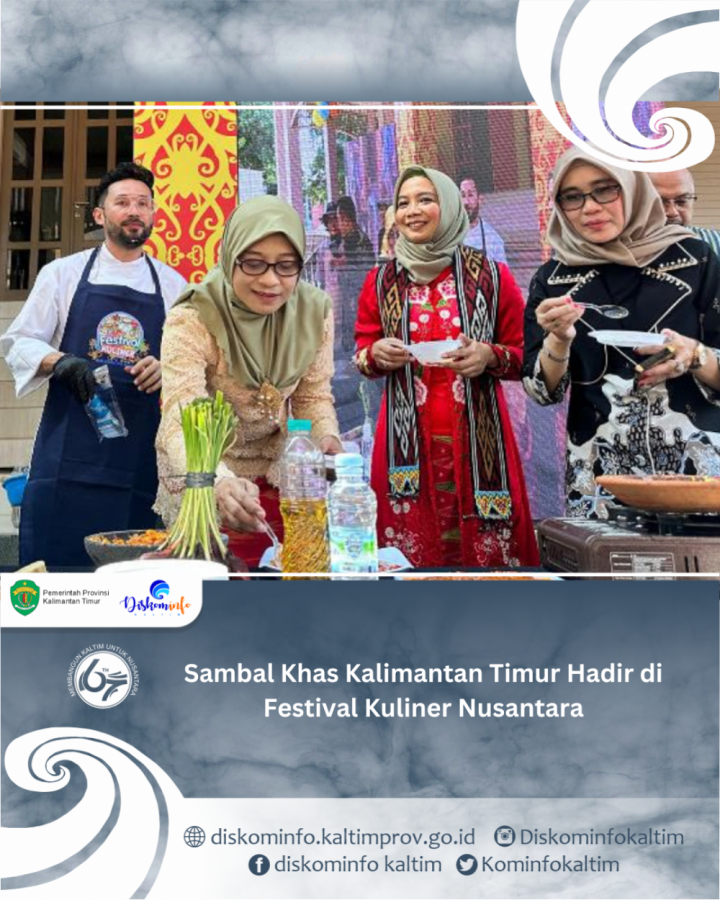 Sambal Khas Kalimantan Timur Hadir di Festival Kuliner Nusantara