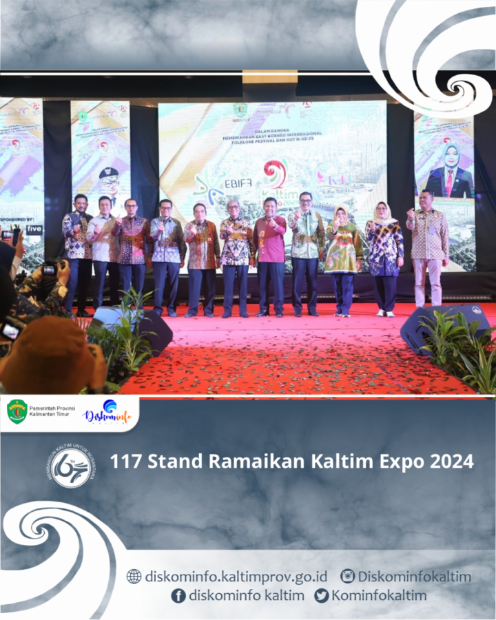 117 Stand Ramaikan Kaltim Expo 2024