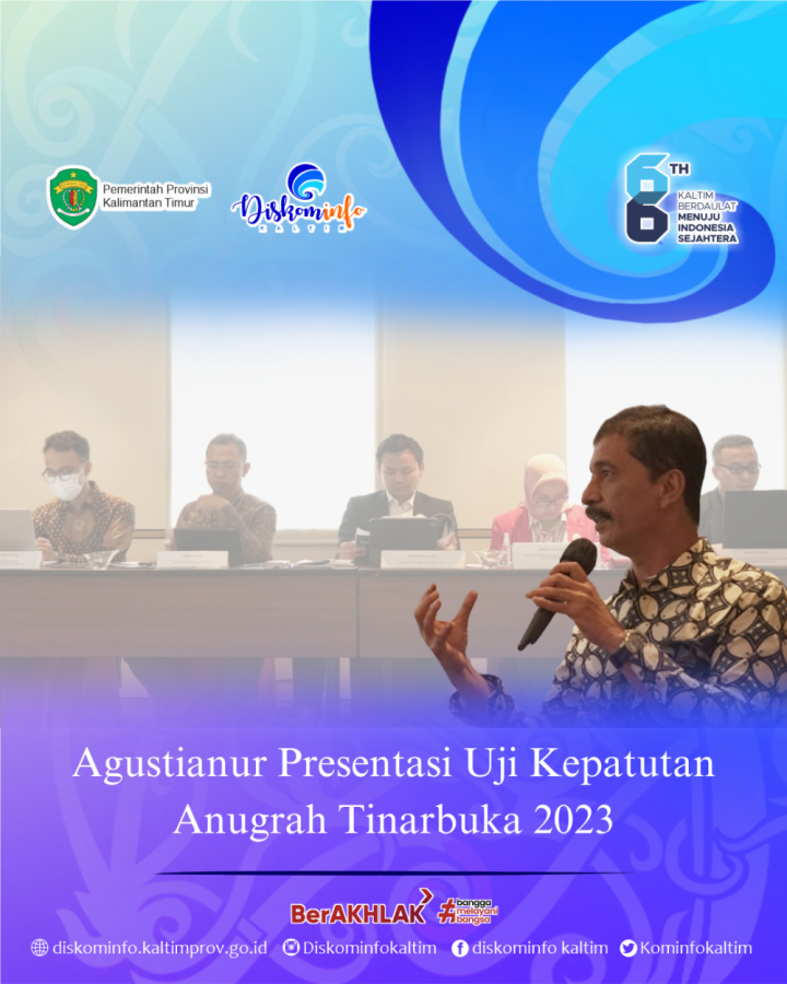 Agustianur Presentasi Uji Kepatutan Anugrah Tinarbuka 2023